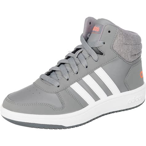 hohe adidas schuhe grau|High.